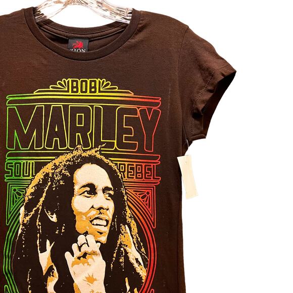 Bob Marley T-shirt 2009 Soul Rebel Zion Rootswear Reggae Rock M - Picture 3 of 8